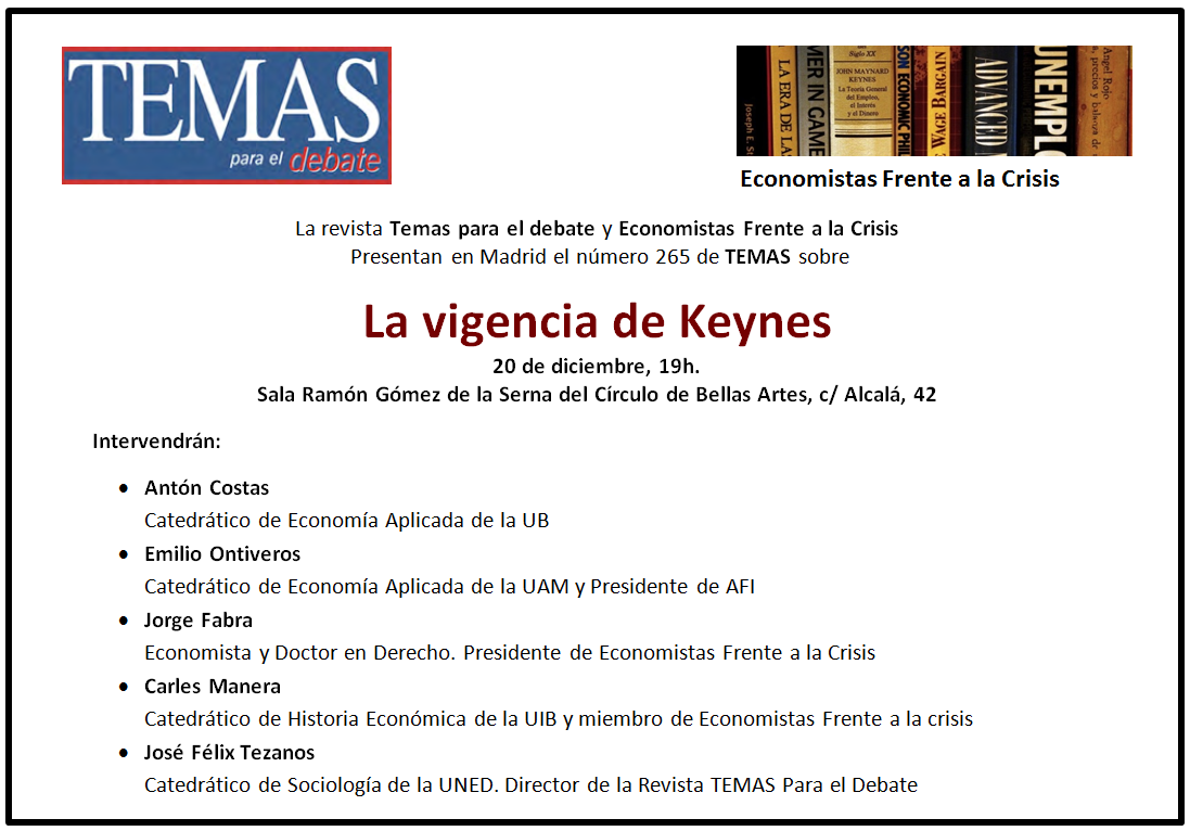 ;a vigencia de Keynes